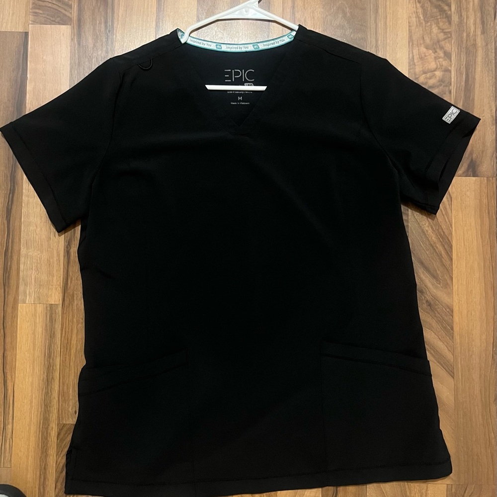 Women's Black Scrub set